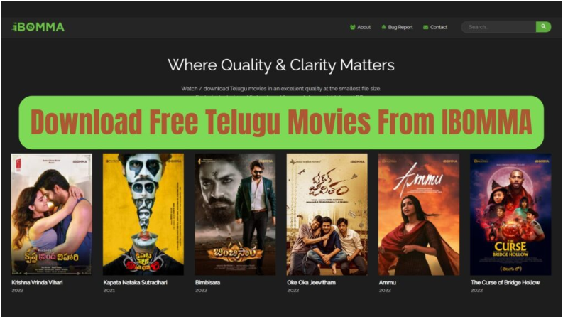 iBomma Download Latest Telugu Movies New 2022
